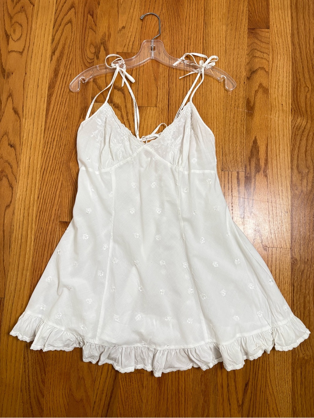 Victoria’s Secret vintage babydoll chemise teddy top dress cottage prairie